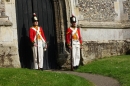 Soldiers 'guarding' the Bell-tower of St. Nicholas Church.