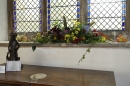 The Guiding Association always produce a lovely foral arrangement.